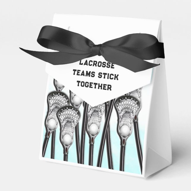 Lacrosse Favor Boxes (Front Side)
