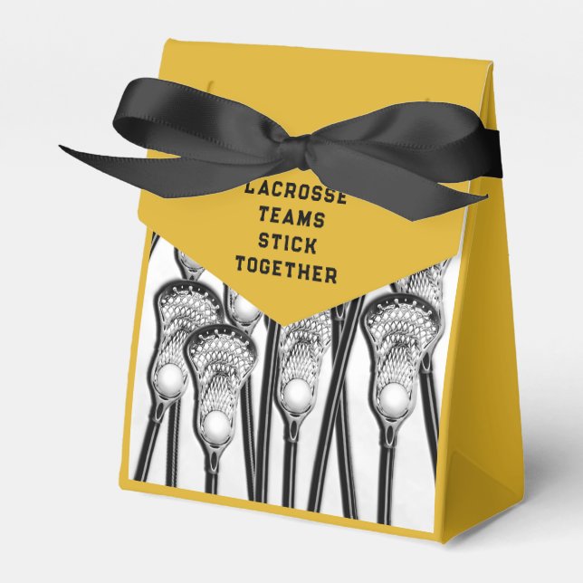 Lacrosse Favor Boxes (Front Side)