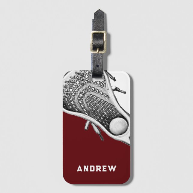 Lacrosse Gear luggage tag (Front Vertical)