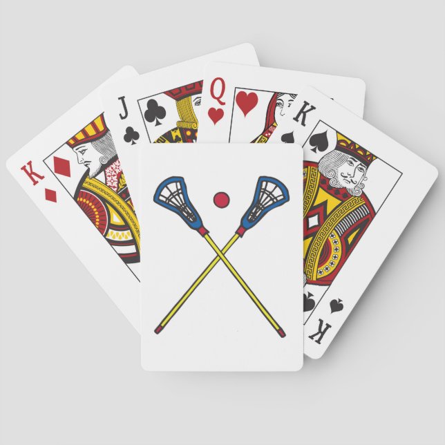 Lacrosse Gear Poker Cards (Back)