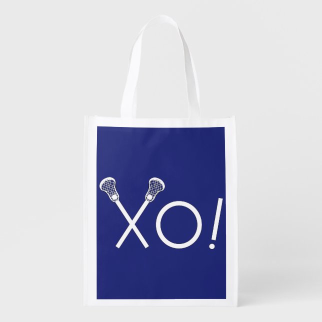 Lacrosse Gift Bag Team Blue (Front)