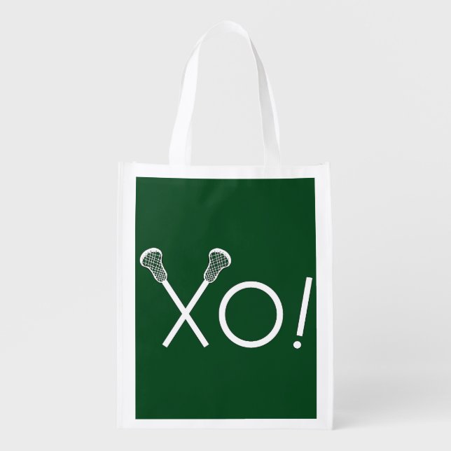 Lacrosse Gift Bag Team Green (Front)