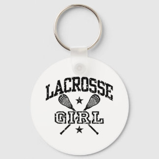 Lacrosse Girl Keychain