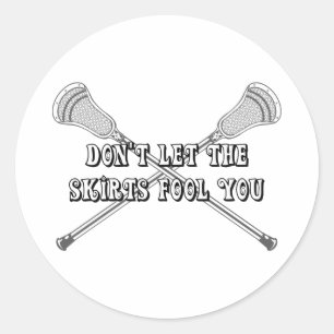 Lacrosse Girls Fool Sticker