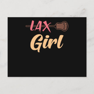 Lacrosse Girls Postcard