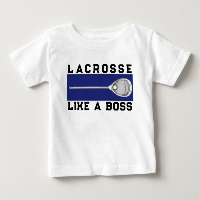 Lacrosse Goalie Baby T-Shirt (Front)