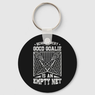 Lacrosse Goalie Behind Every Good Goalie Keychain