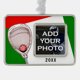 Lacrosse Goalie Christmas Collectible Ornament