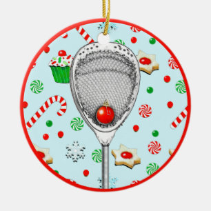 Lacrosse Goalie Collectible 2026 Ceramic Ornament