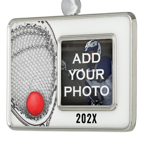 Lacrosse Goalie Collectible Christmas Ornament