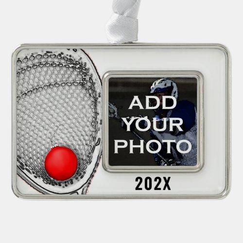 Lacrosse Goalie Collectible Christmas Ornament