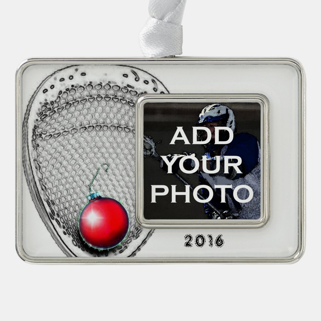 lacrosse goalie collectible ornament Zazzle