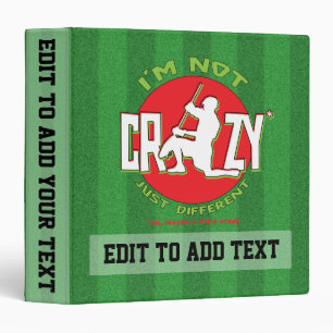 Lacrosse Goalie Customizable Binder