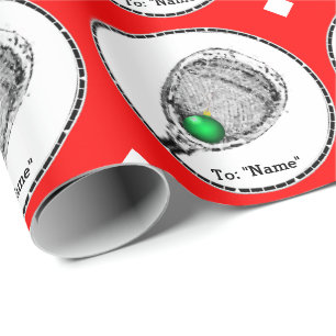 Lacrosse Goalie Gift Wrapping Paper