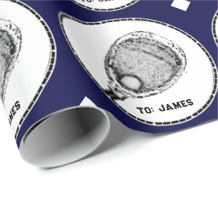 Lacrosse Goalie Gift Wrapping Paper