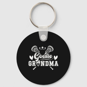 Lacrosse Goalie Grandma Of A Lacrosse Goalkeeper G Keychain