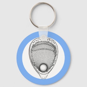 Lacrosse Goalie Keychain