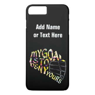 Lacrosse Goalie Mask Typography Phone Cover