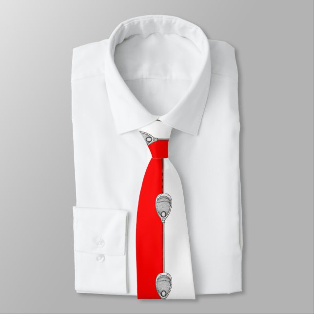 Lacrosse Goalie Neck Tie (Tied)