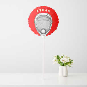 Lacrosse Goalie Red Balloon