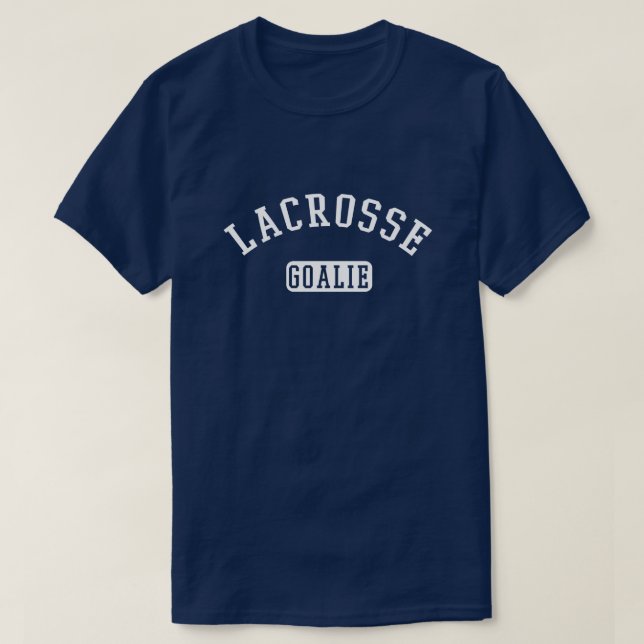 Lacrosse Goalie T-Shirt Zazzle