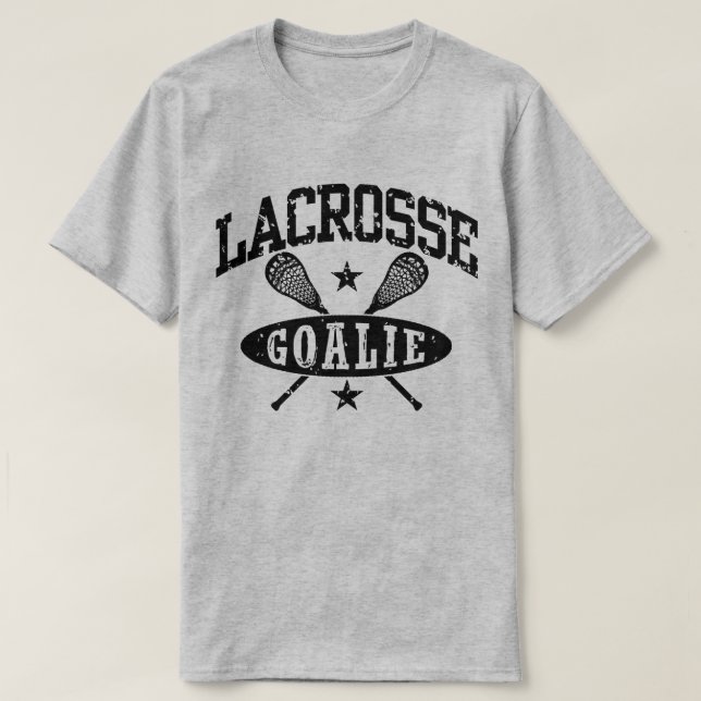 Lacrosse Goalie T-Shirt (Design Front)