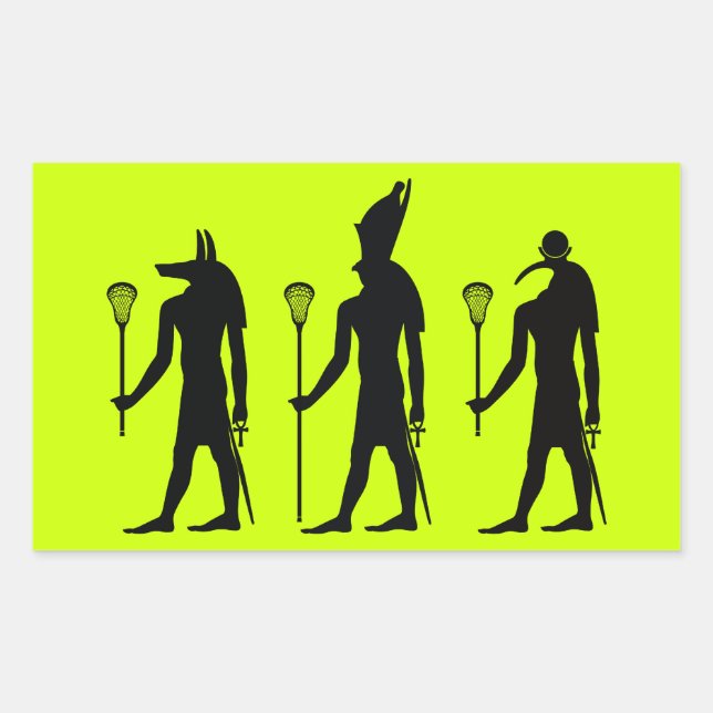 Lacrosse Gods Sticker (Front)