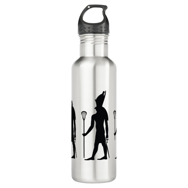 Lacrosse Gods Water Bottle (Front)
