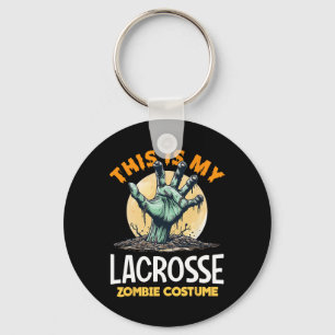 Lacrosse Halloween Zombie Matching Costume  Keychain