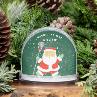 Lacrosse Holiday Gift Snow Globe