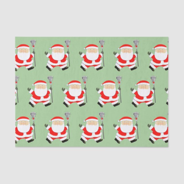 Lacrosse Holiday Gift Tissue Paper (Front)