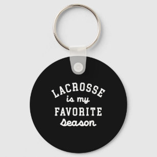 Lacrosse Is My Favorite Season Vintage Mom Dad For Keychain