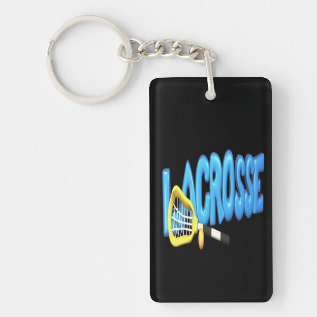 Lacrosse Keychain (Front)