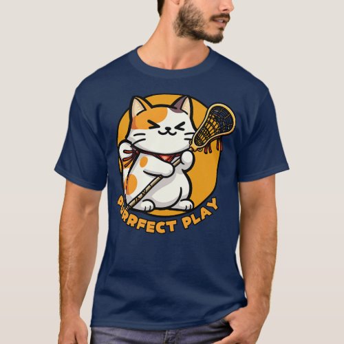 Lacrosse kitty T_Shirt