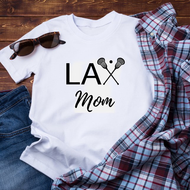 Lacrosse LAX mom Yelling with Enthusiasm Shirt (Creator Uploaded)