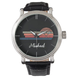 Lacrosse Lax Personalized Name Watch