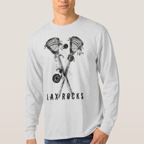 Lacrosse Lax Rocks T_Shirt