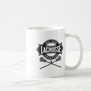 Lacrosse Legally Beating People With Sticks Funny  Coffee Mug