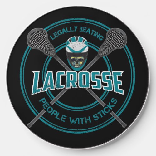 Lacrosse Legally Beating People With Sticks Wireless Charger