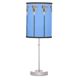 Lacrosse Light-Blue Table Lamp