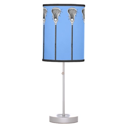 Lacrosse Light_Blue Table Lamp