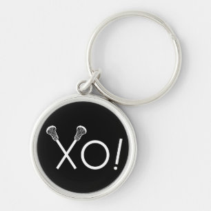 Lacrosse Love Novelty Gift Keychain