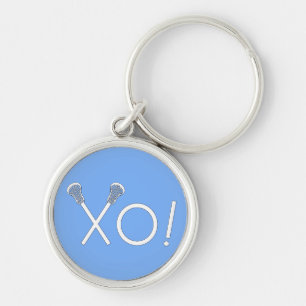 Lacrosse Love Novelty Gift Keychain