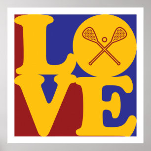 Lacrosse Love Poster
