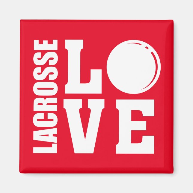 Lacrosse Magnet (Front)