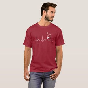 LACROSSE MAN HEARTBEAT T-Shirt