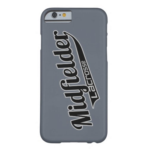 Lacrosse Midfielder iPhone 6 case