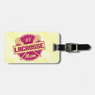 Lacrosse Mom Customizable Luggage Tag