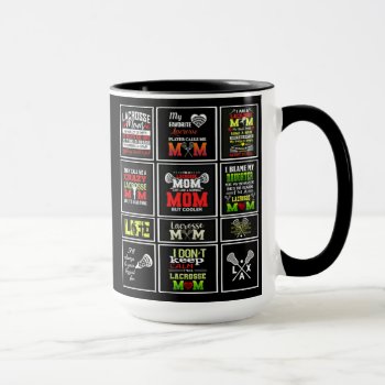 Lacrosse Mom (from Daughter) Mother's Day Mug by ZazzleHolidays at Zazzle