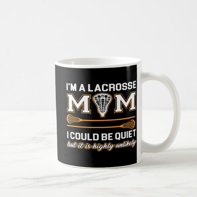 Lacrosse Mom Lacrosse Gifts Coffee Mug (Right)
